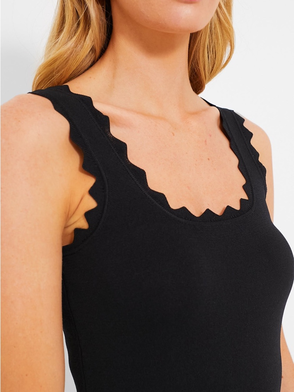 Tuckernuck Black Ric Rac Compression Tank - Picture 8 of 8